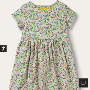 NWT Mini Boden Short Sleeve Fun Jersey Dress